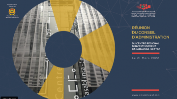 Tenue du 6ème Conseil d’administration du CRI Casablanca-Settat